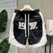 Men's Clothing Summer New Shorts Versatile Casual Pants Embroidered Workwear Simple Shorts Men's Shorts Beach Pants_viptrois.com