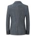 Men's Corduroy Blazer – Business Casual & Fashion Jacket (Greyish/Black/Khaki/Dark Blue, M-5XL) – European & American Style_viptrois.com