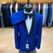 Men's Clothing Green Collar Suit Slim Two Piece Suit Student Graduation Stage Performance Suit_viptrois.com