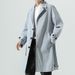 Autumn New Solid Color Loose Large Size Medium Long Windbreaker Korean Version Trendy Men's Youth Coat Men_viptrois.com