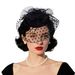 Republic Of China Style Hair Accessories - Bridal Veil Headdress With Mesh Hat & Hairpin Retro Cheongsam Dress Photo Props_viptrois.com