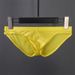 Pulse Cross-Border Men's Ultra-Thin U-Convex Dry Comfortable Briefs Breathable Ice Silk Underwear_viptrois.com