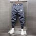 Men's Clothing Pants Men's Trendy Loose Sweatpants Versatile Skinny Pants Harem Pants Cuffed Sports Pants_viptrois.com