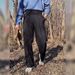Men's Clothing High Waisted Suit Trousers Double Pleats Loose Straight Trousers Free Ironing Casual Suit Trousers_viptrois.com