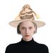 New Halloween Costume Scarecrow Witch Cosplay Makeup Party Ball Props Hat_viptrois.com