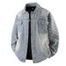Men's Clothing Retro Jacquard Trendy Fashion Jacket Denim Jacket_viptrois.com