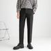 Men's Clothing Small Suit Trousers Men's Drape Nine Point Trousers Business Casual Trendy British Straight Loose Suit Trousers_viptrois.com