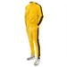 Men's Contrast-Color Stand Collar Jacket & Pants Set – Trendy Autumn/Winter Casual Outfit (Modern Athletic Style)_viptrois.com