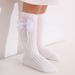 Toddler Girls Clothing long socks baby baby love bow small fragrance style _viptrois.com