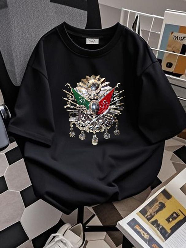 NEW LIMITED Otto Empire Coat Of Arms T-Shirt Versatile Fashion Stretched Breathable Casual Summer Soft Homme Comfortable Graphic Streetwear_viptrois.com