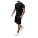 Men's Clothing Men's Summer Short Sleeved Shorts Suit Sports And Leisure Suit_viptrois.com