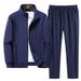 Men's Sports Suits Loose Large Size Casual Jackets Sportswear Two-Piece Suits_viptrois.com