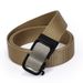 Nylon Belt Toothless Automatic Buckle Men's Casual Belt Outdoor Breathable All Match Belt Middle Aged Young Men And Women Trend_viptrois.com