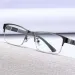 Brille Männer Anti-Blaulicht Business Lesebrille Vintage Halb Rahmen Augenschutz Ultraleichte Büro Brillen_viptrois.com