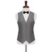 Men's Clothing Men's Suit Vest Work Clothes Suit Groomsmen Suit Professional Wear Large Size Formal Wedding Casual Vest_viptrois.com