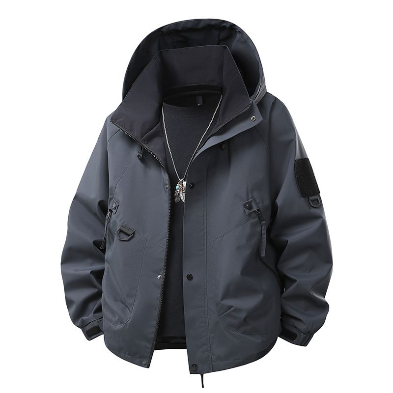 Men's Clothing Mountain Jacket Spring And Autumn New Men's Jacket Work Jacket Loose Windproof Waterproof Outdoor Mountaineering Clothes Women_viptrois.com