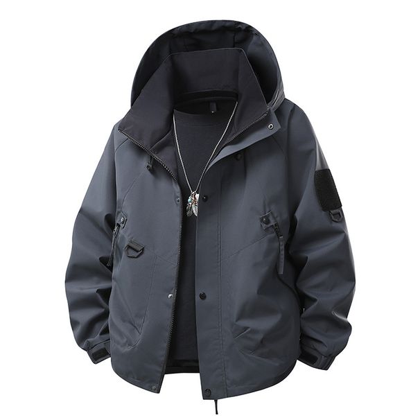Men's Clothing Mountain Jacket Spring And Autumn New Men's Jacket Work Jacket Loose Windproof Waterproof Outdoor Mountaineering Clothes Women_viptrois.com
