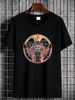 Clutch Vintage T Shirt Earth Rocker Tour 2013 Dates LP Cover Stoner Rock Band Casual Unisex Designer Clothes Fashion Streetwear Soft Stylish_viptrois.com