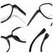 Women's Eyewear Frames New Tr90 Men And Women's Plain Mirror Retro Round Large Frame Glasses Myopia Glasses Frame High End Brown_viptrois.com