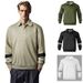 Loom Loom Independent Station Cross-Border European American Hot-Selling Men, New Loose Fit Versatile Long-Sleeve Turn-Down Collar_viptrois.com