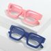 Square Frame Glasses - Classic Retro Design & Lightweight TR90 | Minimalist Unisex Eyewear_viptrois.com