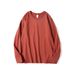 320g Heavyweight Xinjiang Cotton White Long Sleeve T-Shirt For Men Loose Thick Non-See-Through Inner Layer Base Shirt_viptrois.com