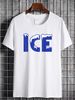 Ice Ice And Baby Funny Matching Halloween Costume 2025 T-Shirt Stylish Print Round Neck Short Sleeve Women Summer Graphic Streetwear Comfortable Unisex Stretched Versatile T-Shirt For Women Casual Slightly Women Top Graphic Tees Soft Designer Clothes_viptrois.com