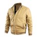 Men’s Stand Collar Jacket – Trendy Loose Fit | Autumn & Spring Casual Coat (M-5XL)_viptrois.com