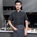 Men's Clothing chef uniforms work clothes short sleeved thin catering hotel kitchen restaurant _viptrois.com