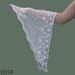 French Floral Silk Headscarf - Triangular Hair Accessory For Women (Summer Pastoral Scarf, High-End Hairband, Boho Chic Style)_viptrois.com