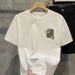 Men's Clothing Short Sleeved T Shirt Men's Summer Fashion Clothing New Style Trendy Slim Fitting Printed Tops Pure Cotton Half Sleeved T Shirt_viptrois.com
