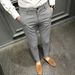 Men's Slim Fit Casual Trousers Versatile Trendy Slimming Straight Leg New Style Light Luxury Solid Color_viptrois.com