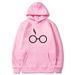 2025 New Trendy Brand Glasses Printed Hooded Fleece Unisex Sports Sweatshirt_viptrois.com