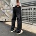 Streetwear Essential Straight Leg Jeans For Men – Vintage Washed Relaxed Fit Denim Pants (Black/Blue, S-3xl)_viptrois.com