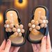 Girls' Summer Sandals - Non-Slip Soft Sole Flower Design Beach Sandals For Toddler To Big Kids, Mother-Daughter Matching_viptrois.com