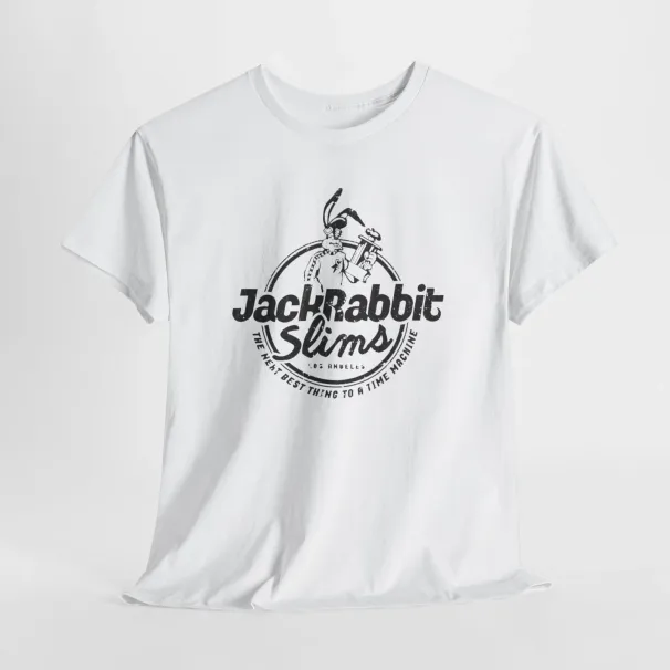 Vintage Jack Rabbit Slims Pulp Fiction Tee Shirt, Unisex Cotton T-Shirt Mens Womens Tees Top, Movie_viptrois.com