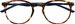 OPULIZE Met Blue Light Filter Slim Round Frame Spring Hinges Improved Sleep Computer Glasses Gaming Anti-glare Brown_viptrois.com