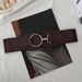 Unisex Ladies elastic waist wide elastic decorative dress black belt female Joker fashion._viptrois.com