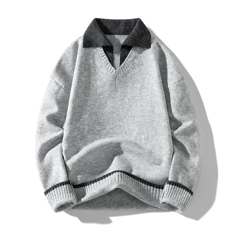 Inspired Oversized Knit Cardigan For Men – Casual Long Sleeve Open Front Sweater With Shawl Collar– Relaxed Fit Twist Stitch Design_viptrois.com