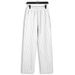 Summer Vertical Striped Blue Men's Pants New Style Thin Breathable Flowy Straight Leg Casual_viptrois.com