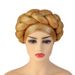 Fashionable and Exaggerated New Beauty Bar Hot Diamond Thick Braided Headband Muslim Hat_viptrois.com