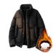 Padded Clothes Men And Women Loose Padded Jacket Bread Clothes Short Stand-up Neck Padded Jacket_viptrois.com