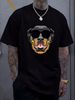 Rottweiler In Glasses Shirt , Rottweiler Funny T-shirt Slightly Summer Homme Fashion Stretched Versatile Comfortable Unisex Stylish Graphic_viptrois.com