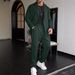 Men's Clothing Four Seasons Trend High Quality Solid Color Suit Trousers Set WL008 MR7_viptrois.com