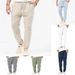 Men's Clothing Men's Linen Beach Pants Drawstring Elastic Waist Solid Color Comfortable Breathable Casual Everyday Trousers_viptrois.com