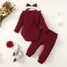 Kids’ Clothing Promotion INS Hot Selling Children's Clothing Girls' Hot Selling Solid Color Romper And Trousers Set_viptrois.com