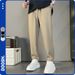 Men's Clothing Men's Lightweight Summer Dress Pants - Smooth, Wrinkle-Resistant & Breathable Straight Fit Trousers With Elastic Waistband_viptrois.com