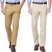 Men's Casual Pants Summer Business Men's Pants Straight Slim Cotton Trousers Overalls Men_viptrois.com