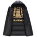 Black And Gold Thermal Insulation Cotton Padded Jacket, Unisex Couple Style, 2025 Winter New Style, Cold Proof And Thickened Cotton Padded Coat._viptrois.com