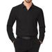 Men's Clothing hot selling four sided stretch shirt men's long sleeved solid color men's shirt free ironing formal wear hot selling shirt_viptrois.com